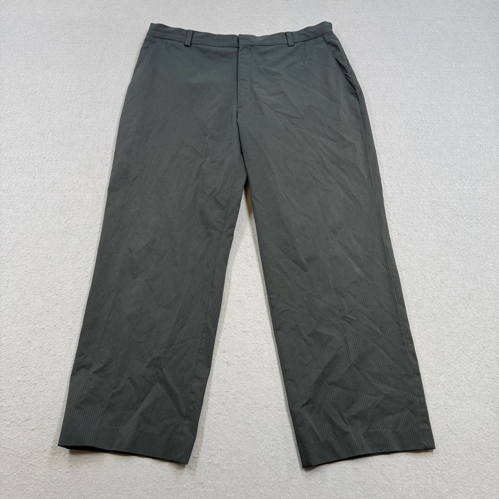 Tiger Woods Collection Golf Pants‎ Men's 38x30 Black Striped Athletic Sportswear